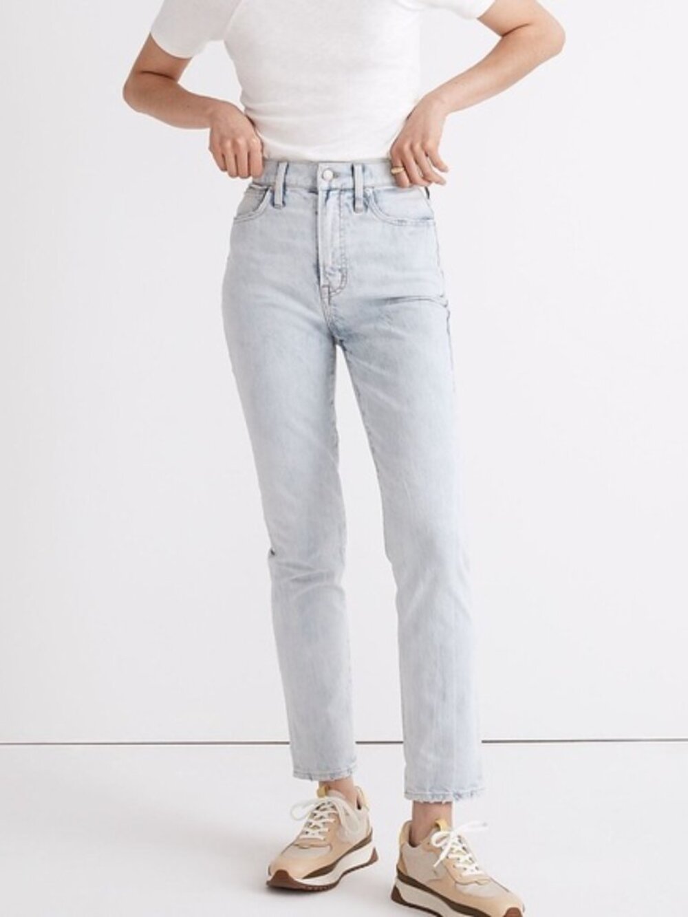 Madewell Perfect Vintage Jeans Size 28 Chesthunt Wash High Rise Straight